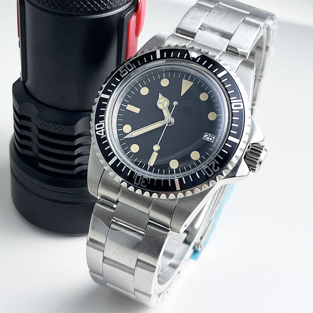 Vintage Fashion Complete - 39mm vintage round glass case stainless