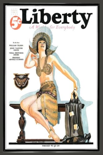 Vintage Fashion Magazine Covers - Liberty Fashion Couture Magazine Cover Image