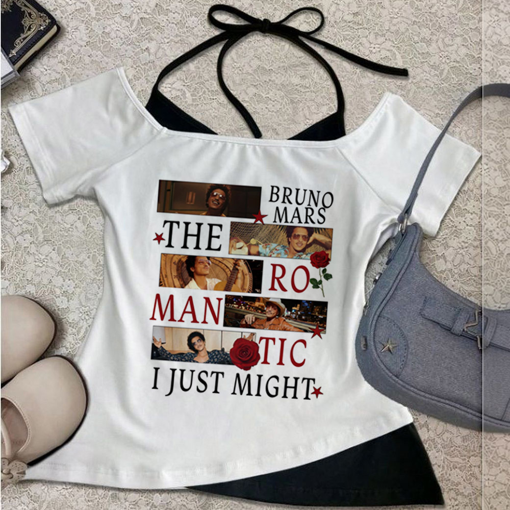 Vintage Fashion For Sale - Bruno Mars cropped top women 2000s