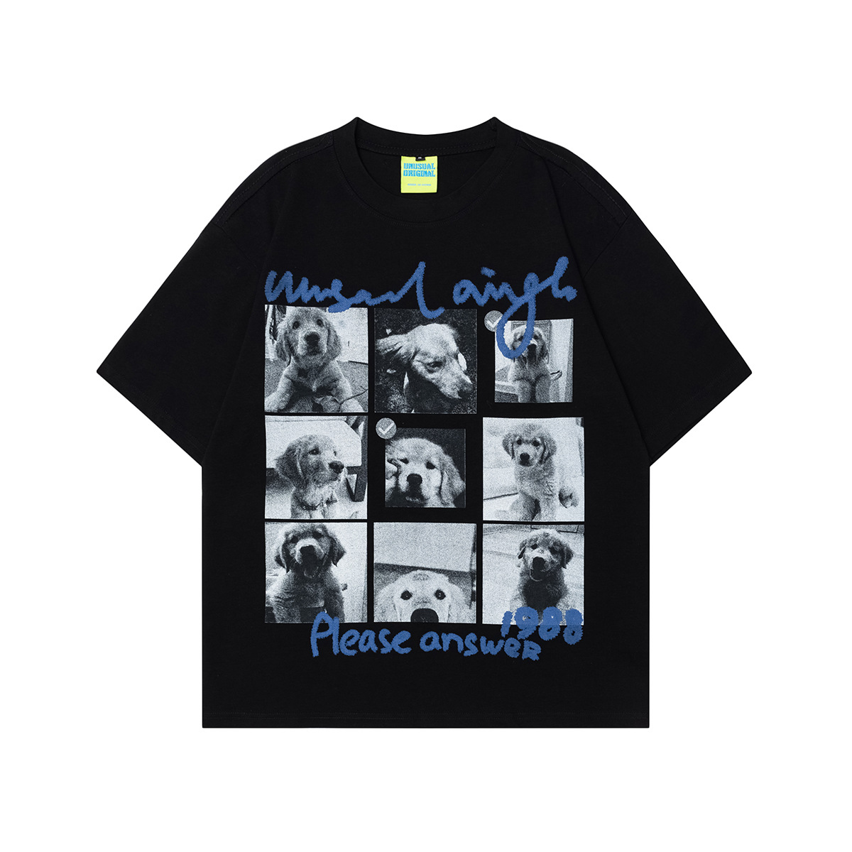 Vintage Fashion Magazine Covers - Vintage American Streetwear Oversized Couple T-shirt
