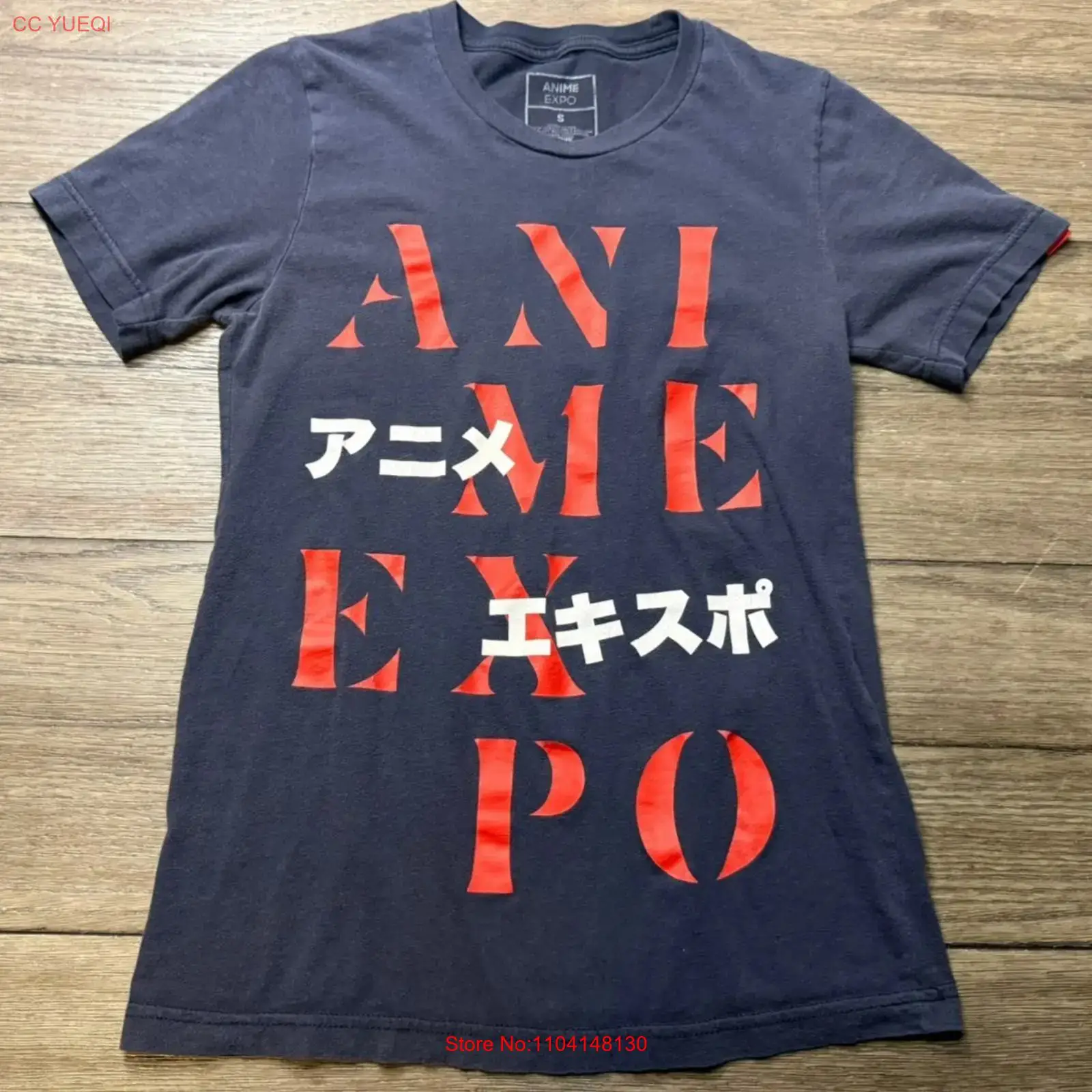 Anime Expo  Black T Shirt Size – Vintage Fashion Expo Bewertung und Preis
