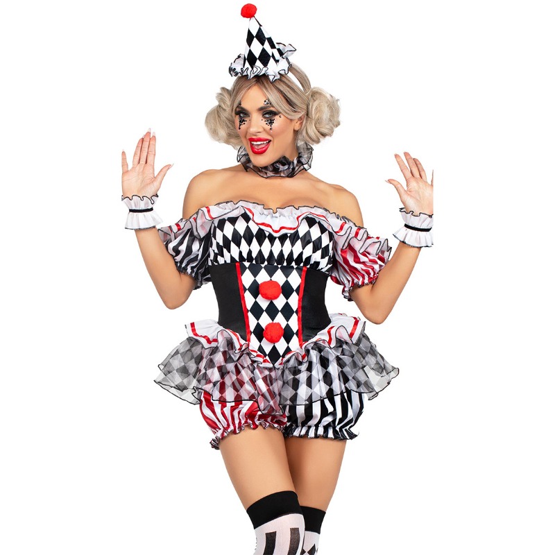Vintage Funny Women Clown Stag – Vintage Fashion Dresses Bewertung und Preis