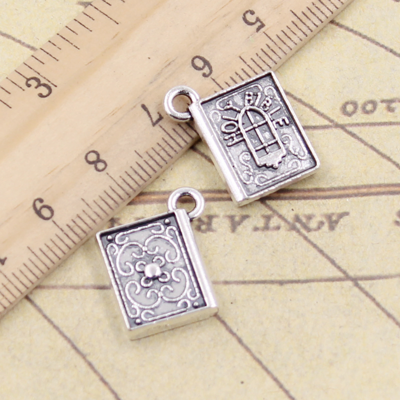 10pcs Charms book holy bible 1 – Vintage Fashion Coloring Book Bewertung und Preis