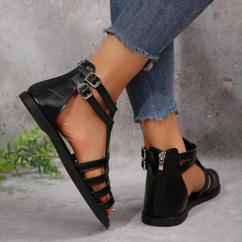 Vintage Flat Heel Black Gladia – Vintage Fashion Dresses Bewertung und Preis