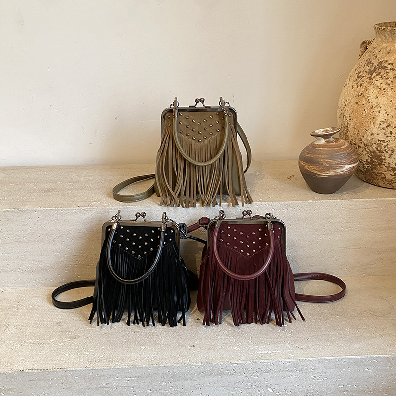 Women's Fashion Rivet Handheld – Vintage Fashion Collection Bewertung und Preis