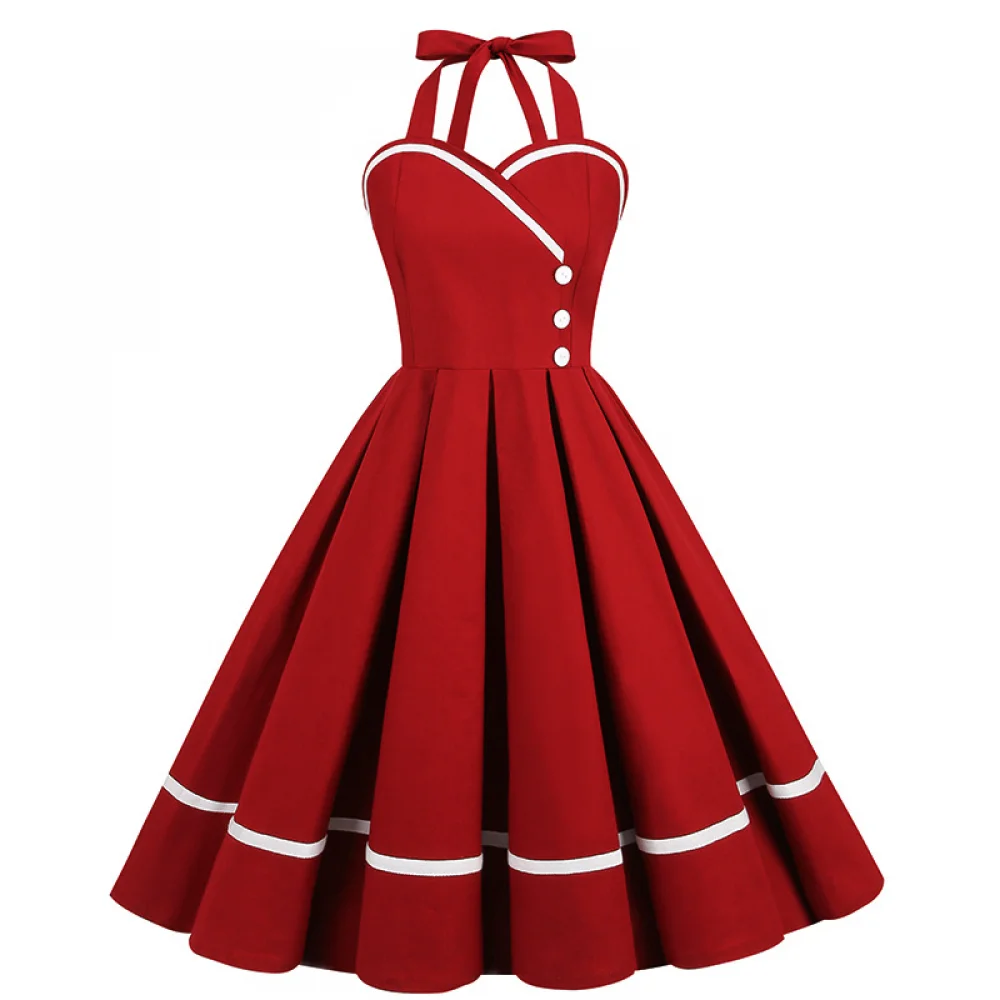 Halloween  50s 60s 80s Retro D – Vintage Fashion Dresses Bewertung und Preis