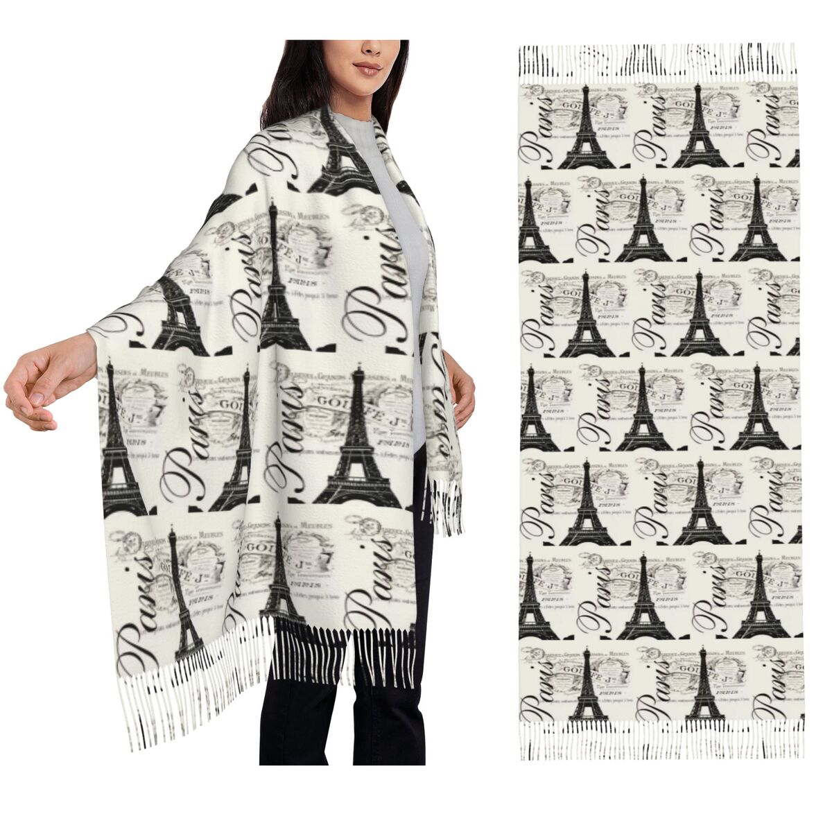 Vintage Eiffel Tower Romantic  – Vintage Fashion In Paris Bewertung und Preis