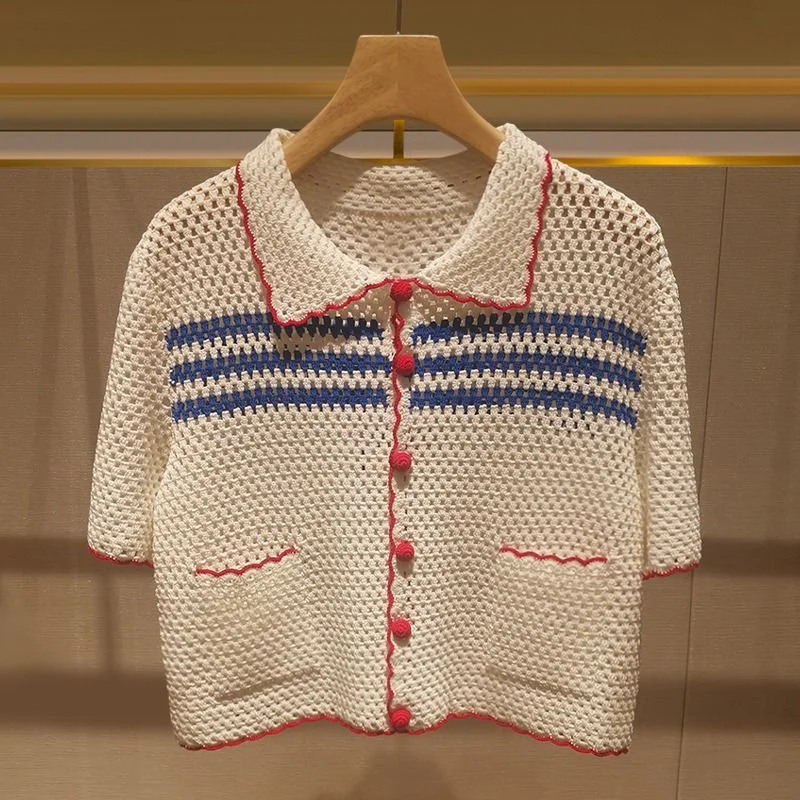 Women Knitted Ribbed Blouse Sh – Vintage Fashion Korea Bewertung und Preis