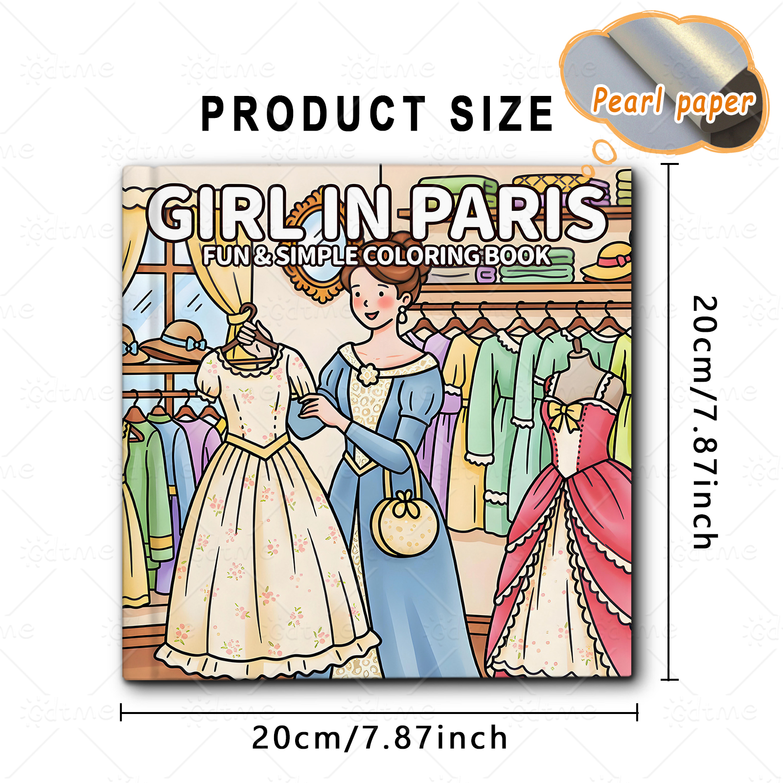 Paris Ladies Vintage Clothing  – Vintage Fashion Coloring Book Bewertung und Preis
