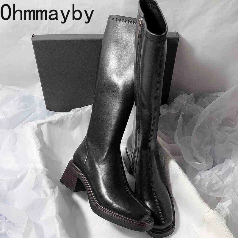 Vintage Thick Heel Women Knee  – Vintage Style Women Fashion Bewertung und Preis