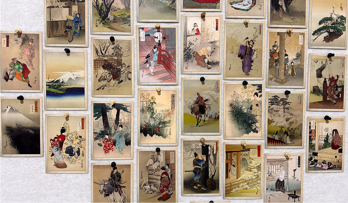 30Pcs Ogata Gekko Painting Pho – Vintage Fashion Journal Bewertung und Preis