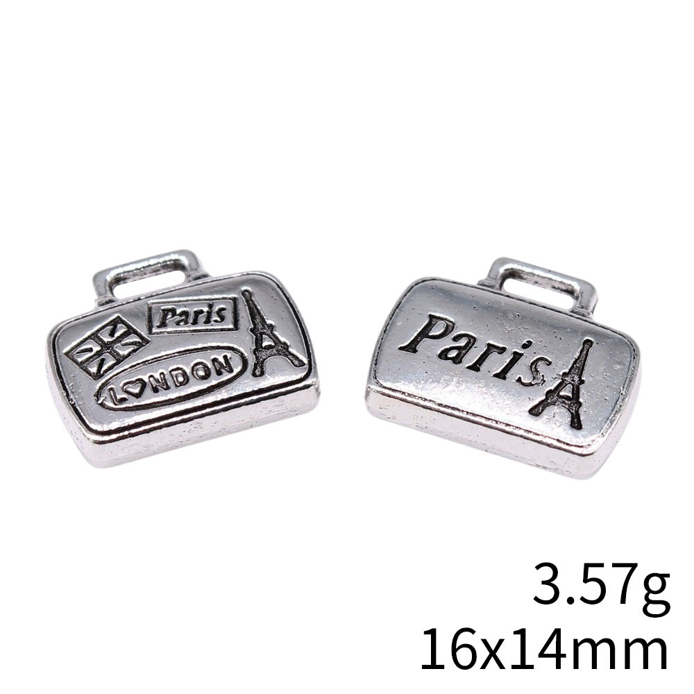 10pcs 16x14mm(0.63x0.55inch) A – Vintage Fashion In Paris Bewertung und Preis