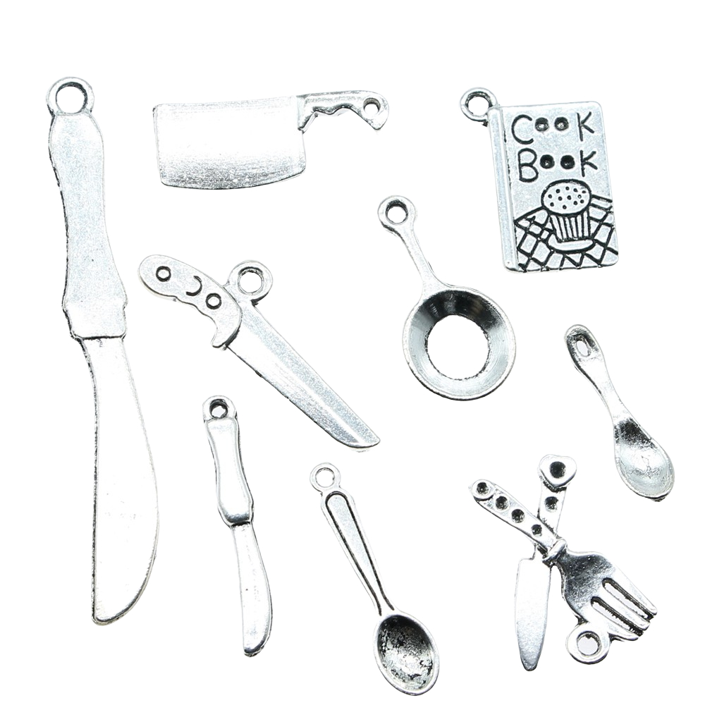 20pcs Kitchenware Charms Antiq – Vintage Fashion Coloring Book Bewertung und Preis