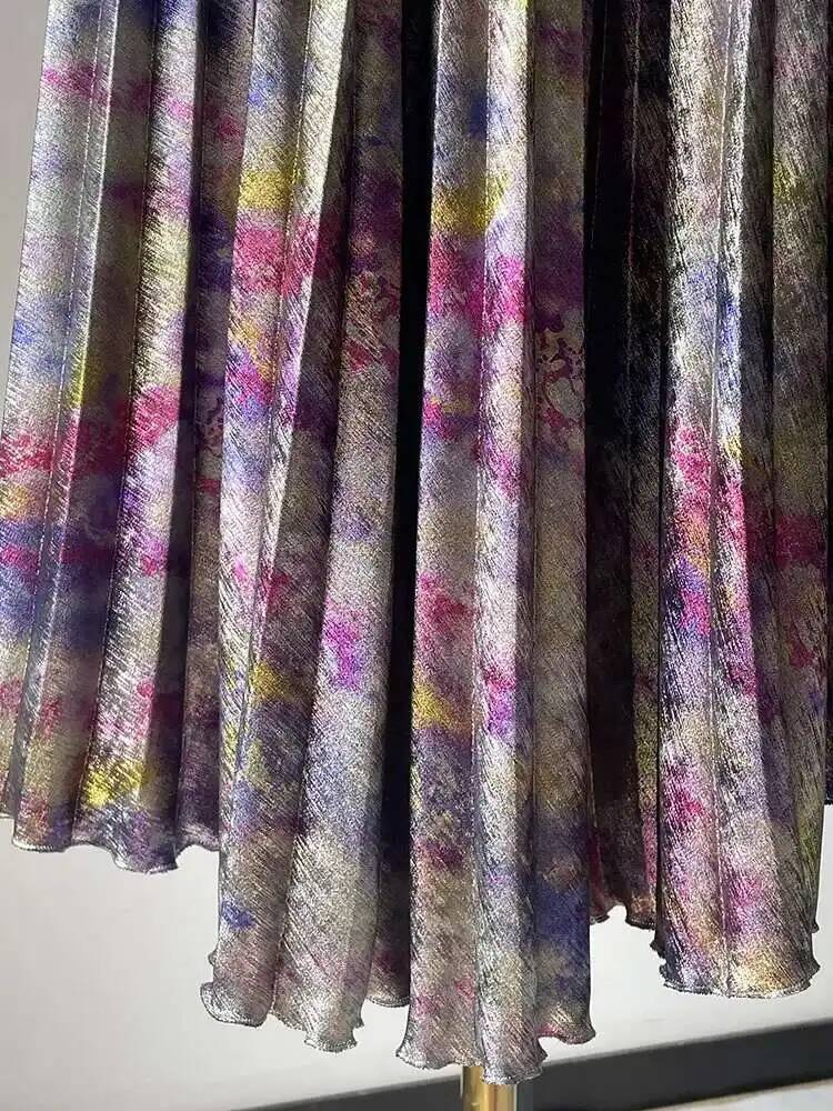 Shiny Colorful Luxury High Wai – Vintage Fashion Old Money Bewertung und Preis