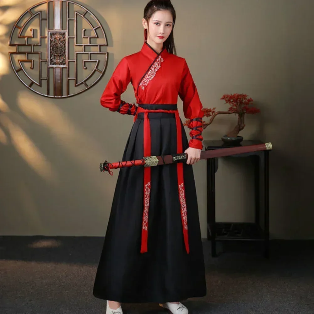 Modern Hanfu Women Top Skirt 2 – Vintage Style Women Fashion Bewertung und Preis
