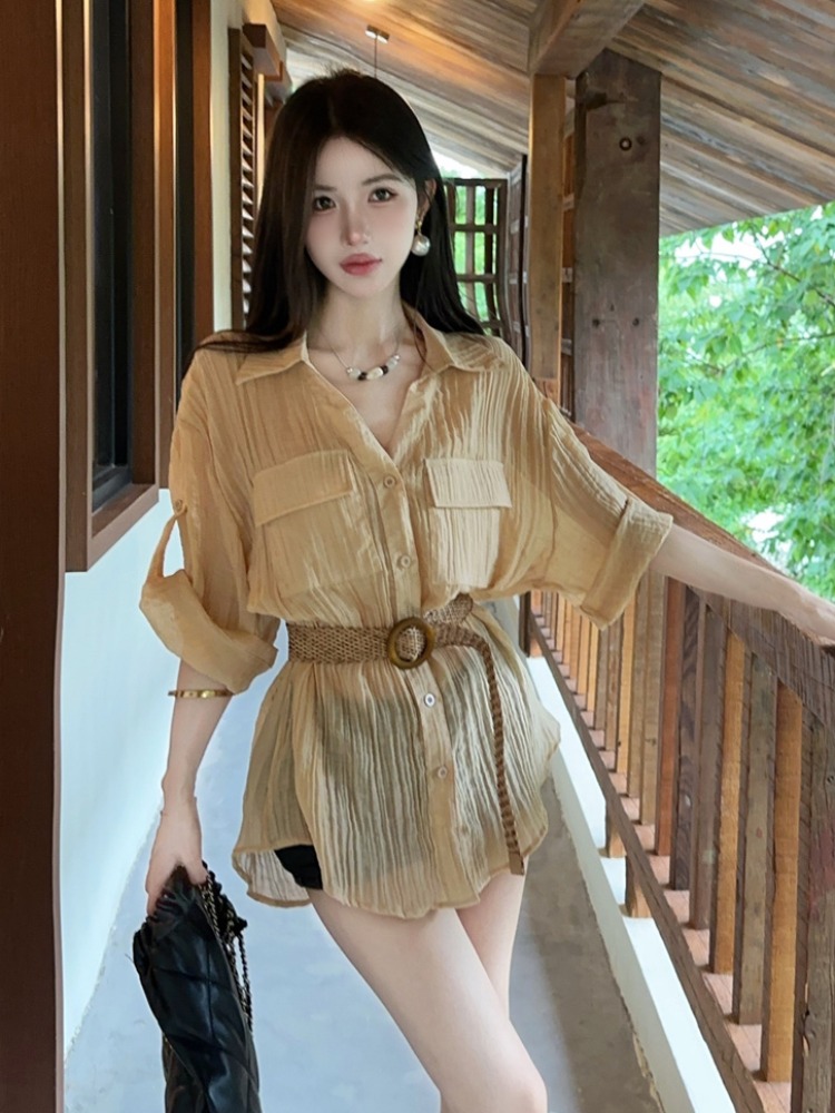 Summer New Vintage Loose Waist – Vintage Fashion Old Money Bewertung und Preis