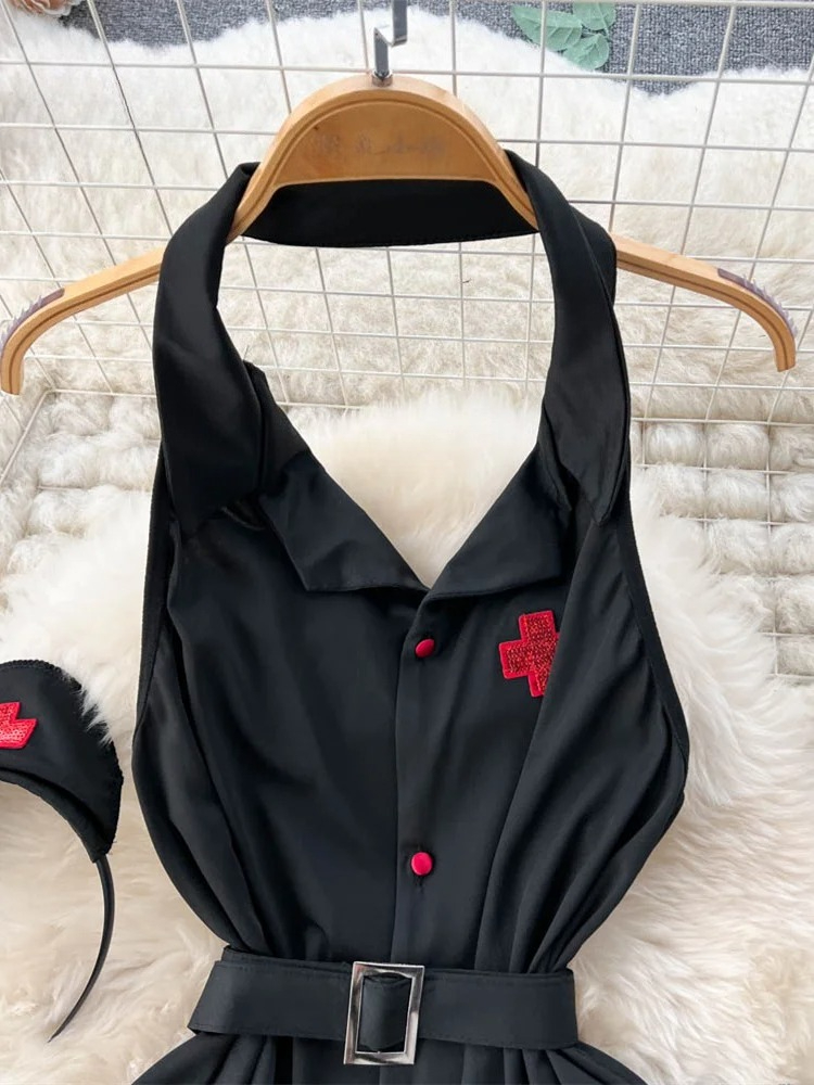 Erotic Fashion Sexy Halter Lin – Vintage Fashion Dresses Bewertung und Preis