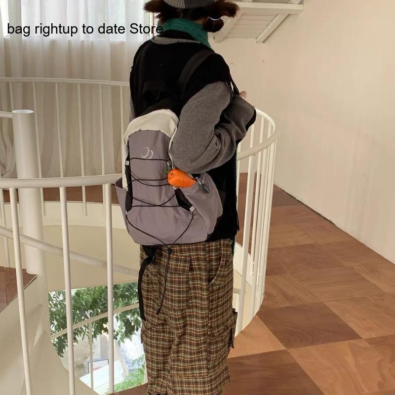 Casual Contrast Color Backpack – Vintage Fashion Coloring Book Bewertung und Preis