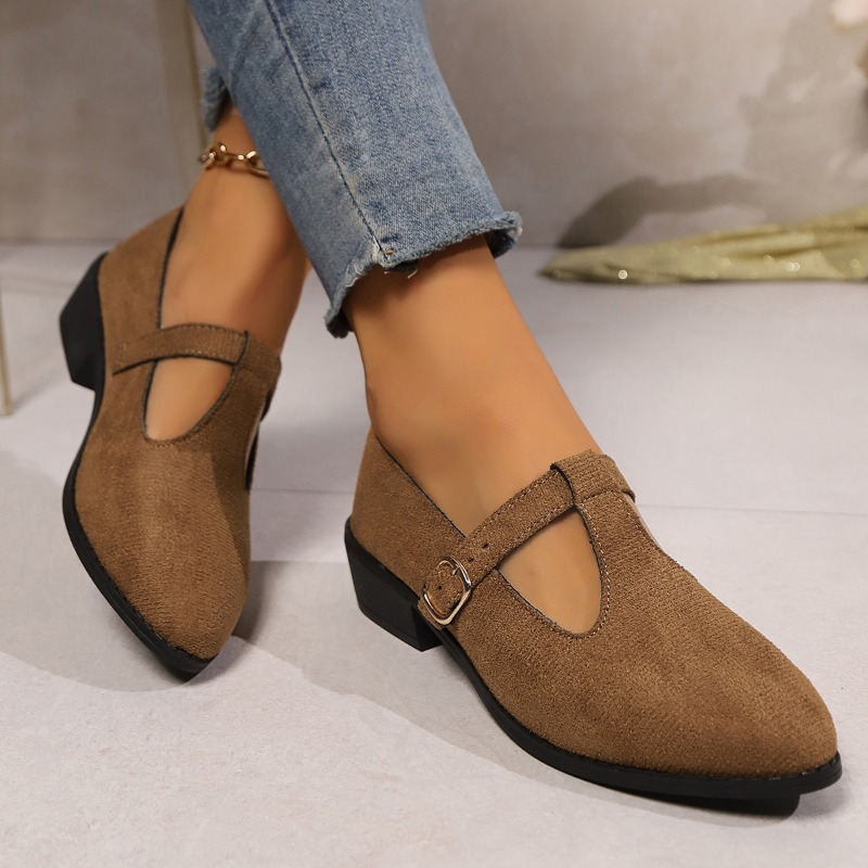 2025 Spring T-Strap Thick Heel – Vintage Fashion Rome Bewertung und Preis