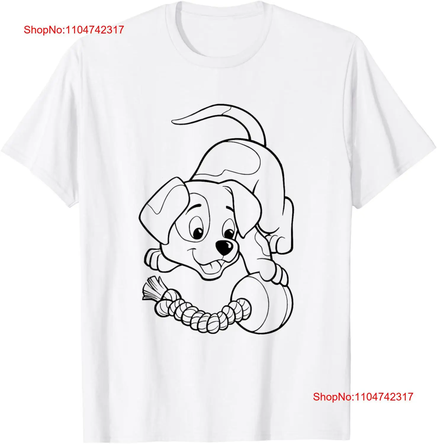 Puppy T Shirt Kids Dog Playing – Vintage Fashion Coloring Book Bewertung und Preis