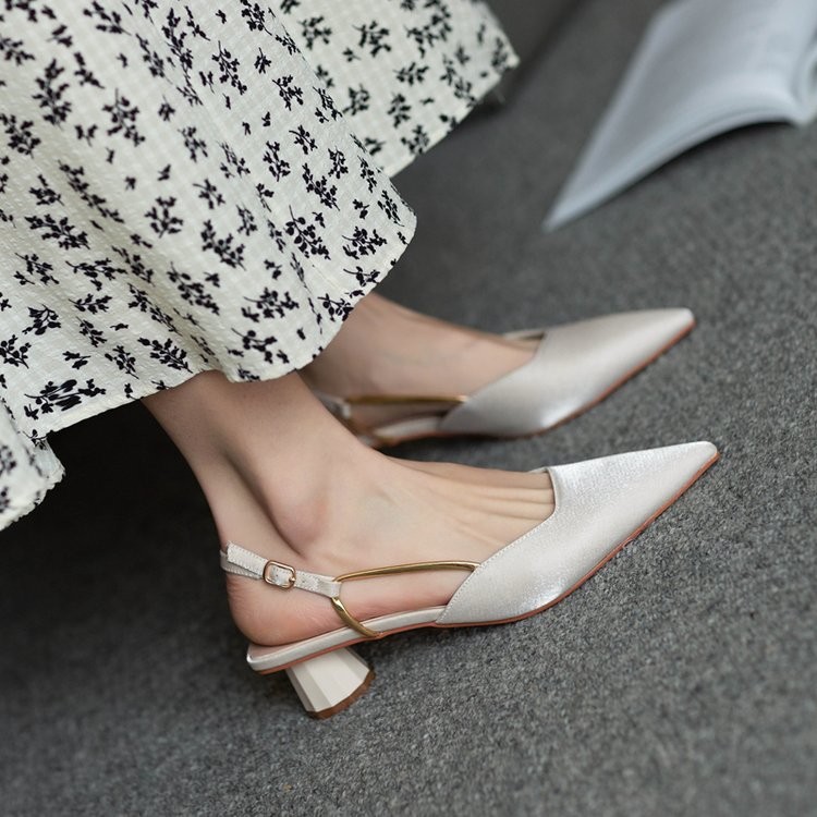 French Vintage Pointed-Toe San – Vintage Style Women Fashion Bewertung und Preis