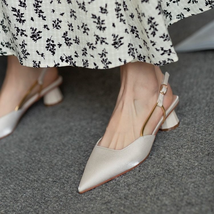 French Vintage Pointed-Toe San – Vintage Style Women Fashion Bewertung und Preis