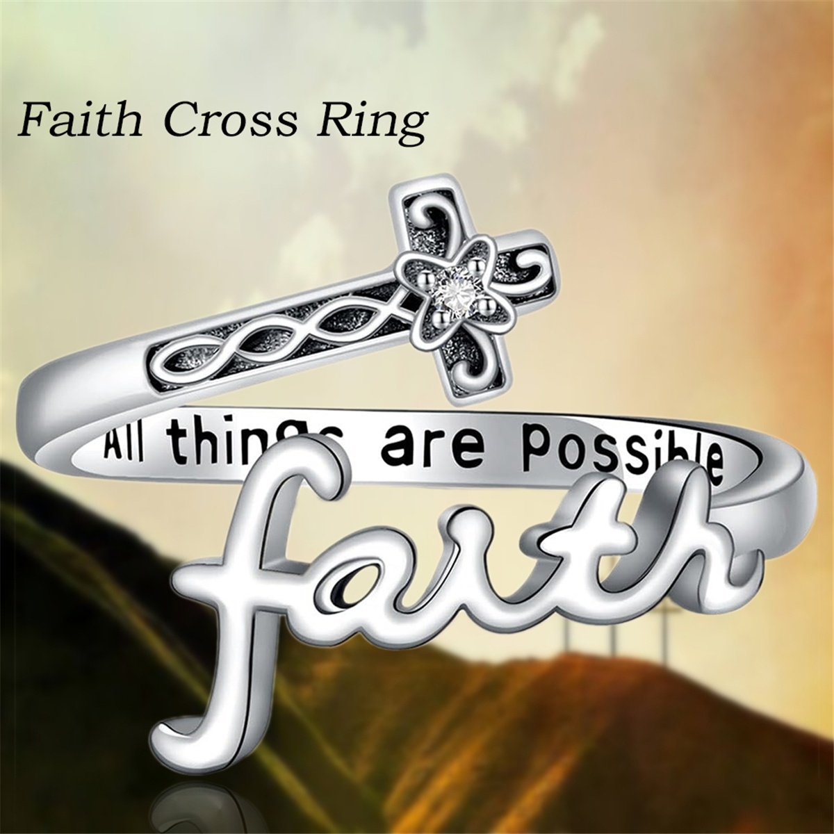 Vintage Filigree Cross Open Ad – Vintage Fashion Meaning Bewertung und Preis