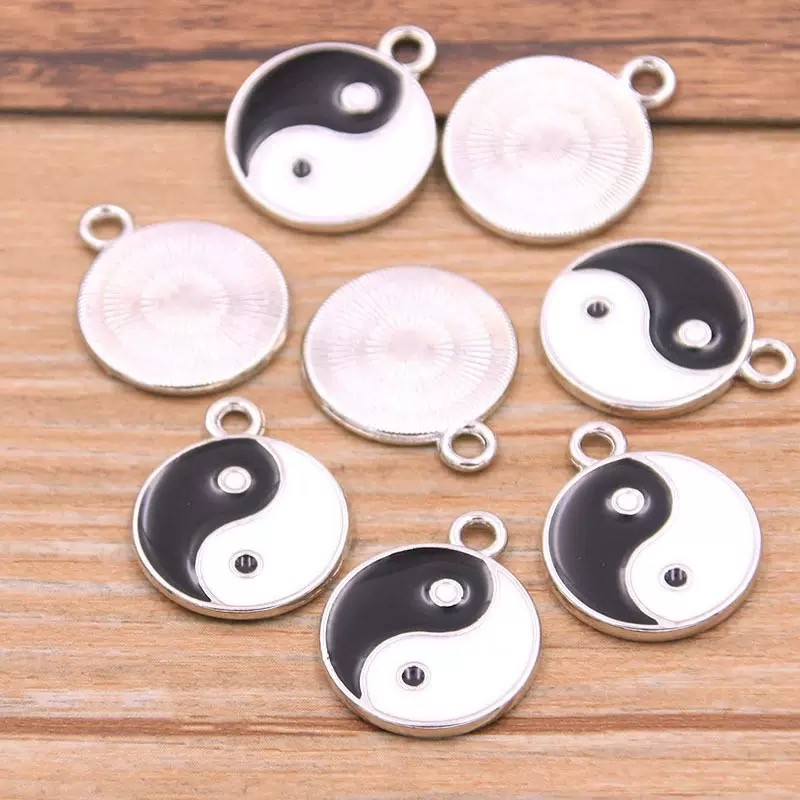 10/20pcs Alloy Tai Chi Charms  – Vintage Fashion Tumblr Bewertung und Preis