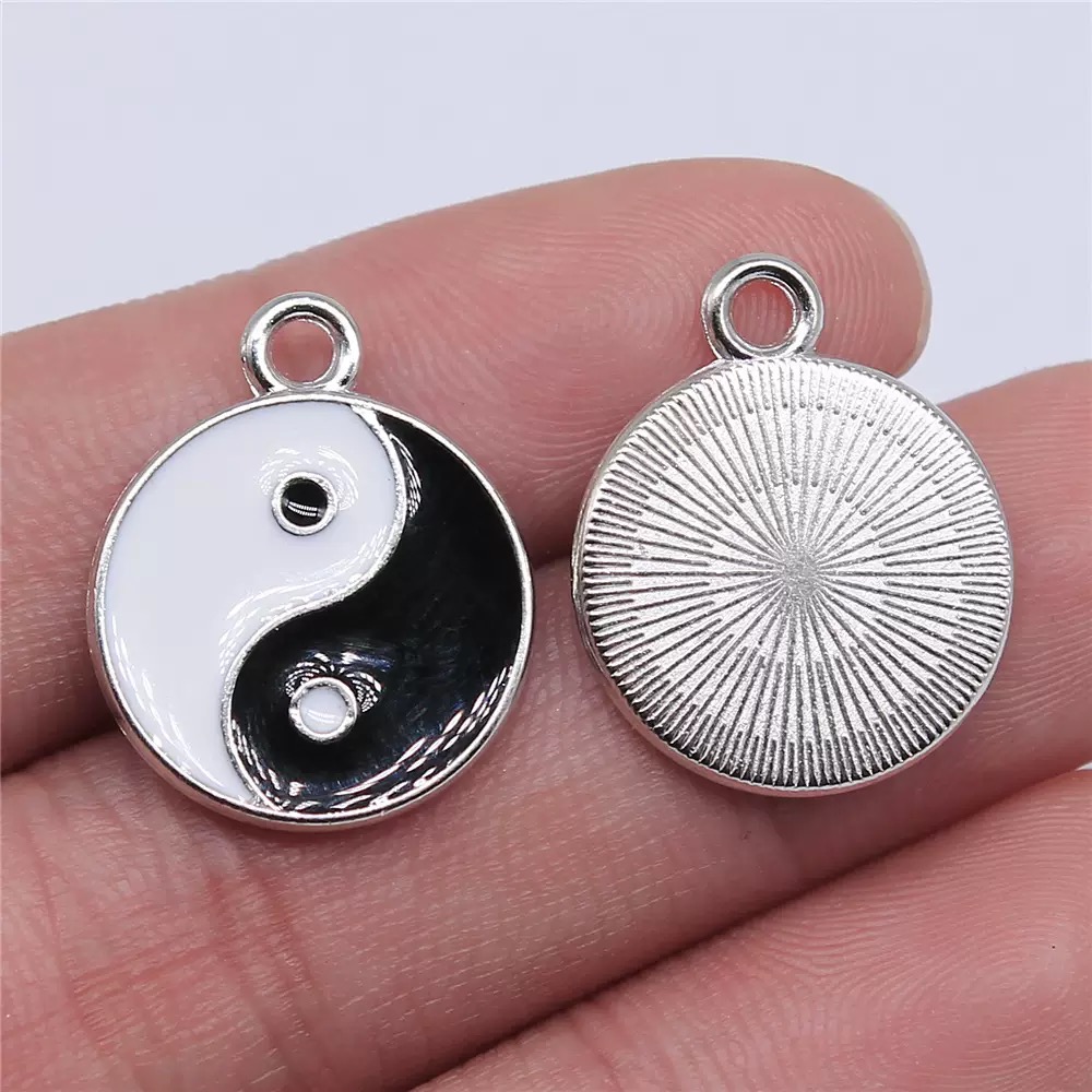 10/20pcs Alloy Tai Chi Charms  – Vintage Fashion Tumblr Bewertung und Preis