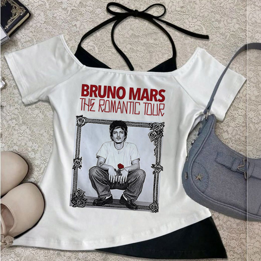 Bruno Mars cropped top women 2 – Vintage Fashion For Sale Bewertung und Preis