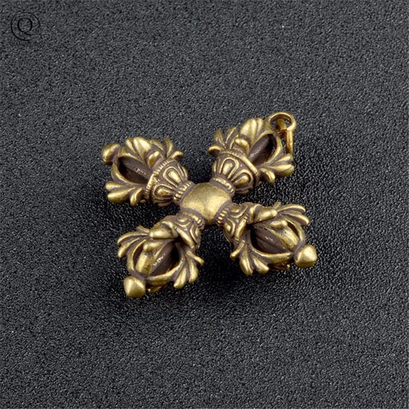 Copper Buddhism Dorje Cross Va – Vintage Fashion Collection Bewertung und Preis