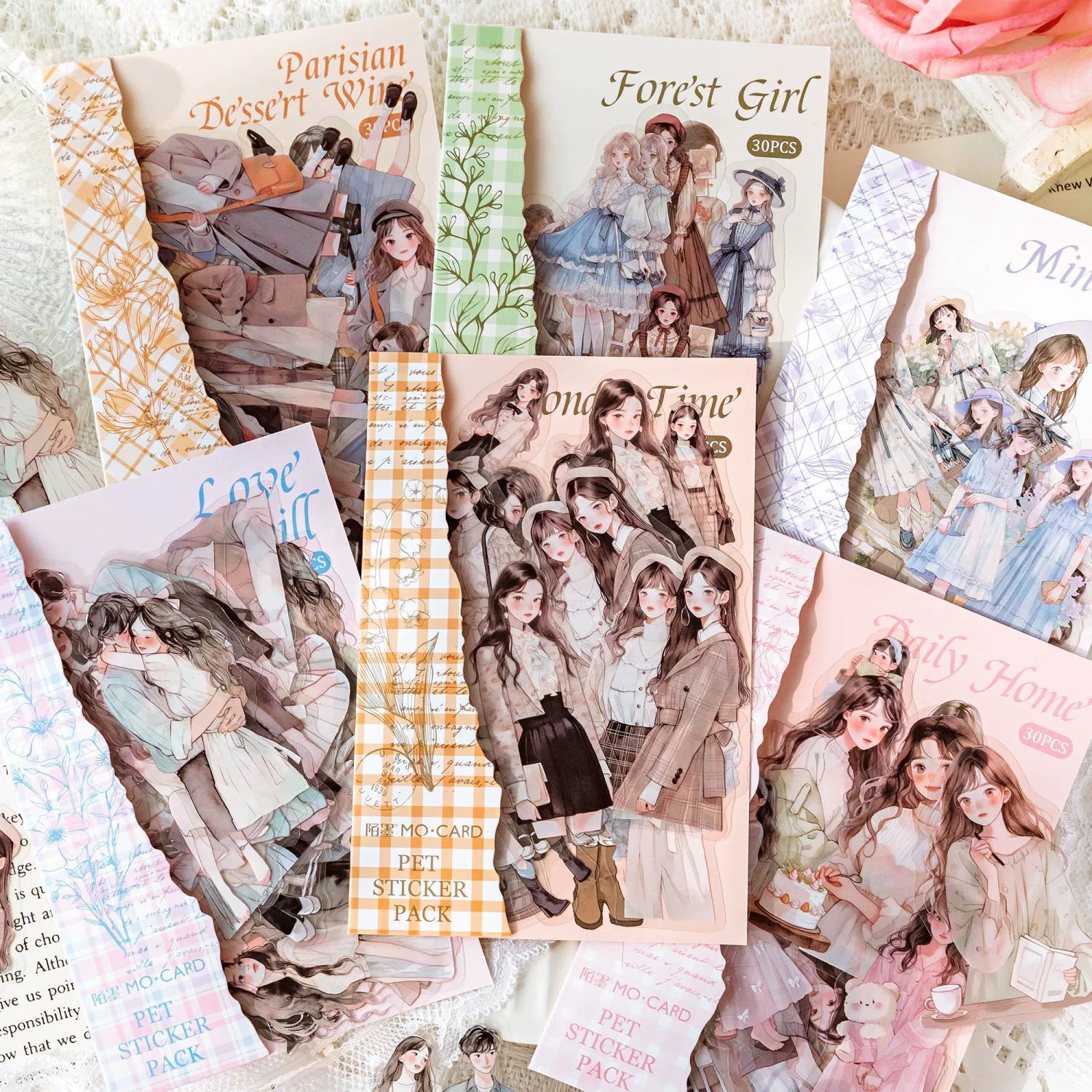 30Pcs Life Tidbits Series PET  – Vintage Fashion Journal Bewertung und Preis