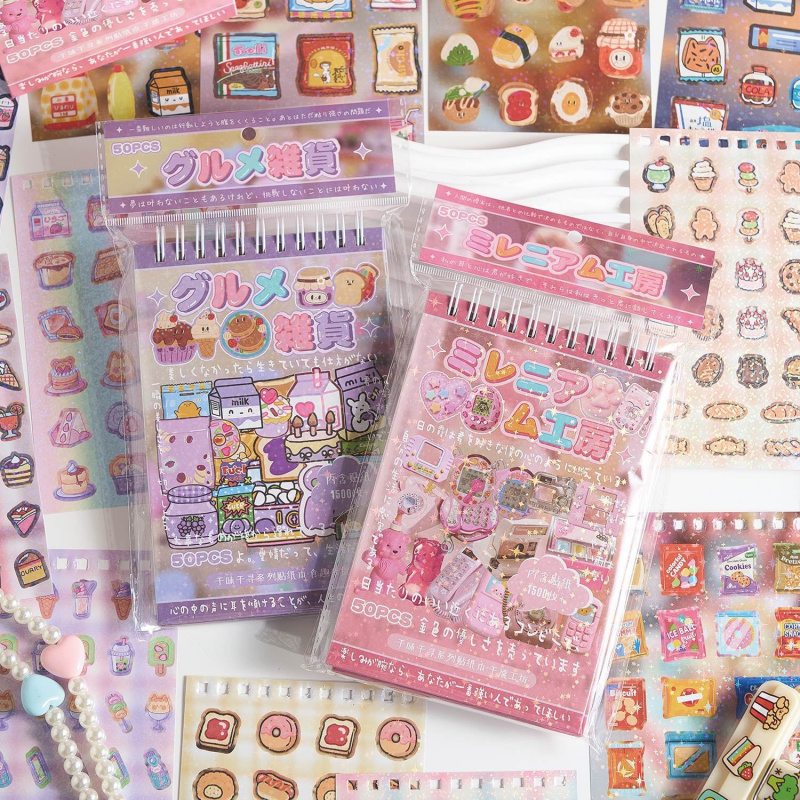 50pcs/lot Retro Snack Food Sti – Vintage Fashion Journal Bewertung und Preis