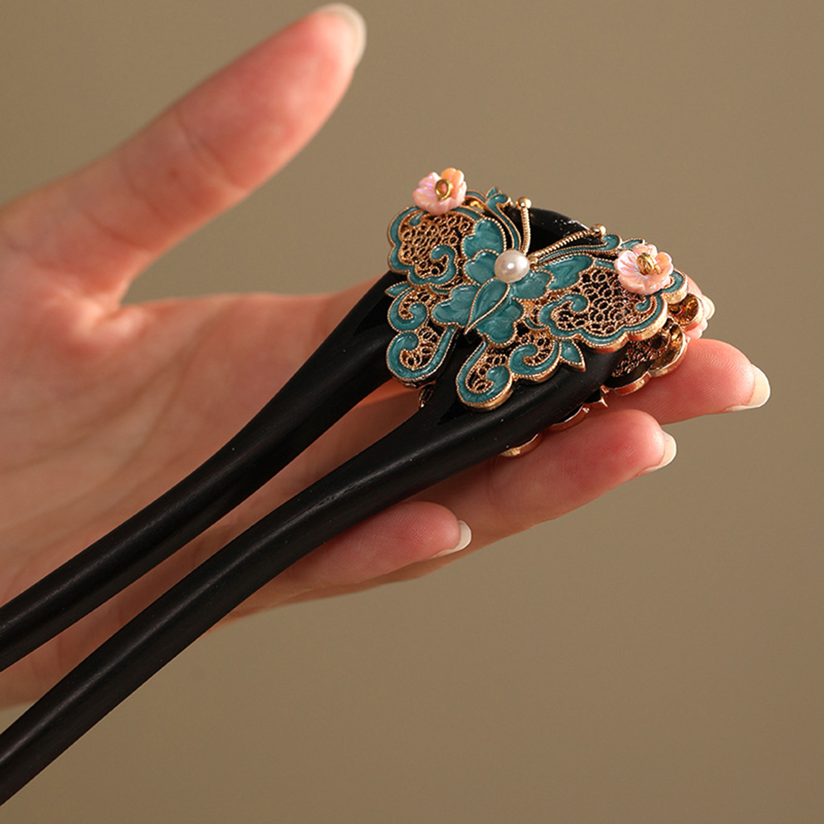U Shape Chinese Style Hairpin  – Vintage Fashion Shop Bewertung und Preis