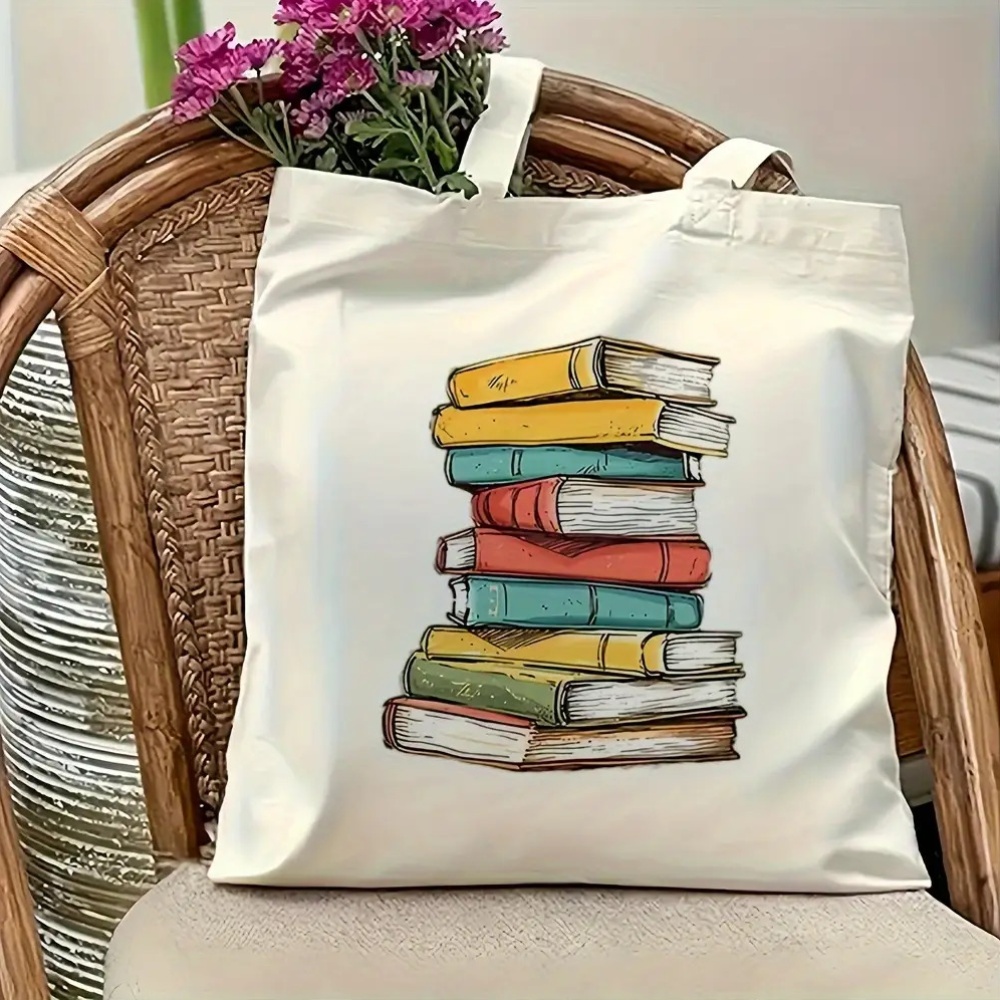 Colorful Stacked Books Tote Ba – Vintage Fashion Coloring Book Bewertung und Preis