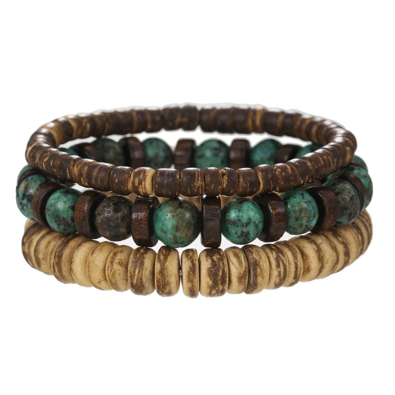 3Pcs Multi-Layered Bracelet Wo – Vintage Fashion Meaning Bewertung und Preis