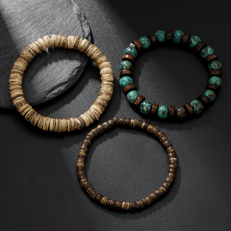 3Pcs Multi-Layered Bracelet Wo – Vintage Fashion Meaning Bewertung und Preis