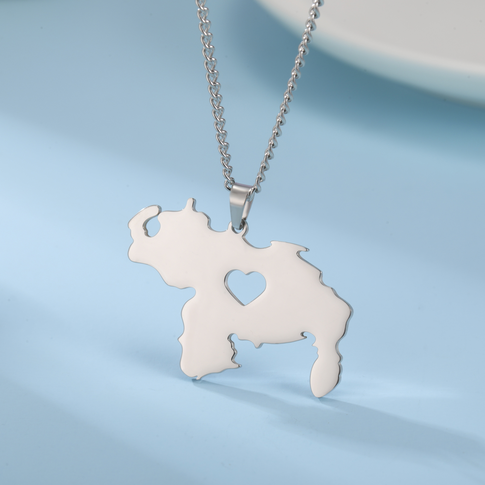 LIKGREAT Venezuela Map Necklac – Vintage Fashion Meaning Bewertung und Preis