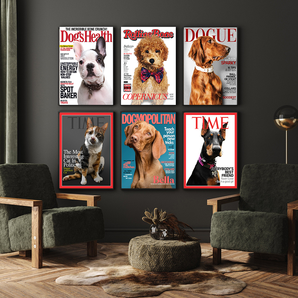Vintage Dog Magazine Covers Wa – Vintage Fashion Magazine Covers Bewertung und Preis
