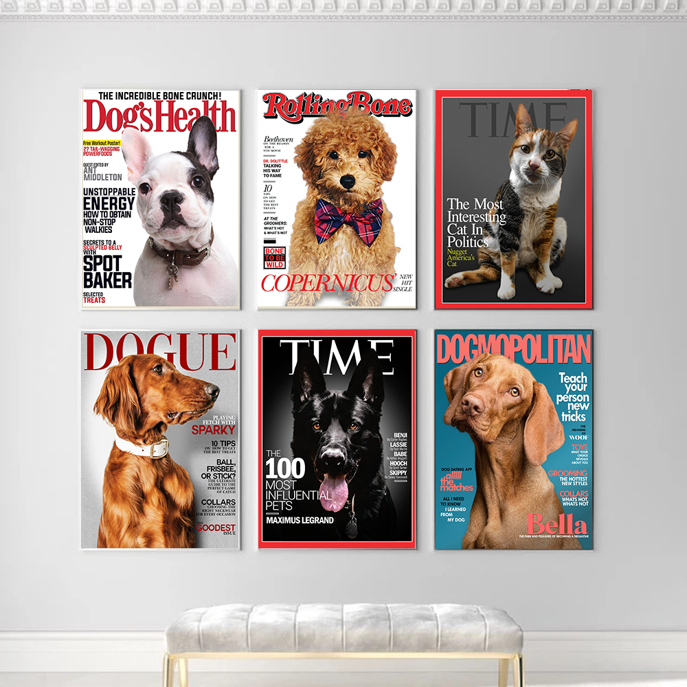 Vintage Dog Magazine Covers Wa – Vintage Fashion Magazine Covers Bewertung und Preis