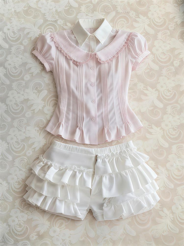 Sweet 2-Piece Set Woman Clothe – Vintage Fashion Korea Bewertung und Preis