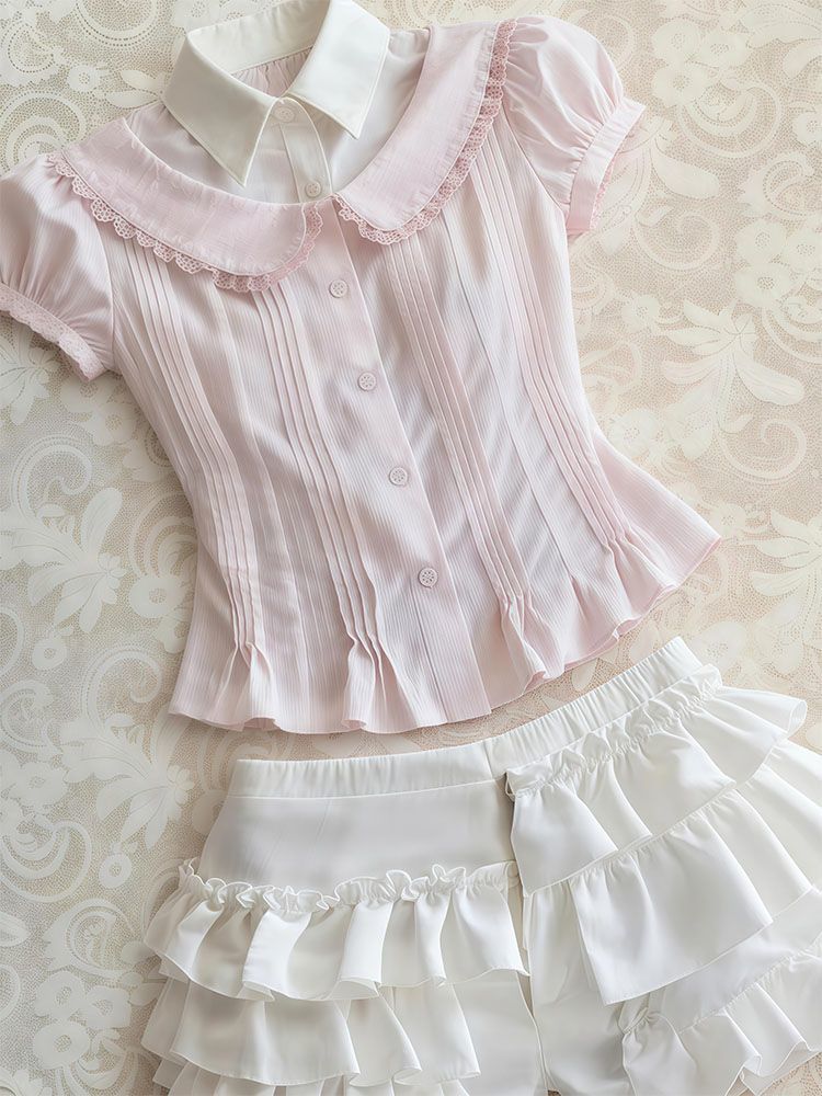 Sweet 2-Piece Set Woman Clothe – Vintage Fashion Korea Bewertung und Preis