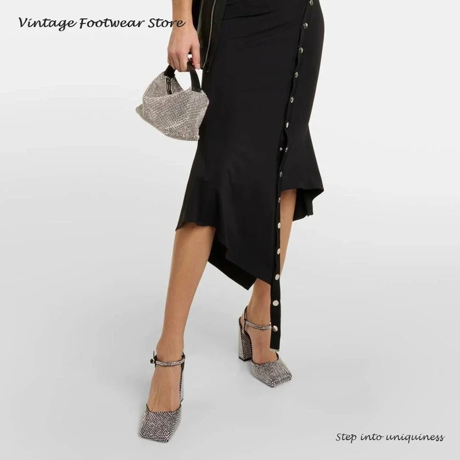 Vintage Crystal Embellished Pu – Vintage Fashion Dresses Bewertung und Preis