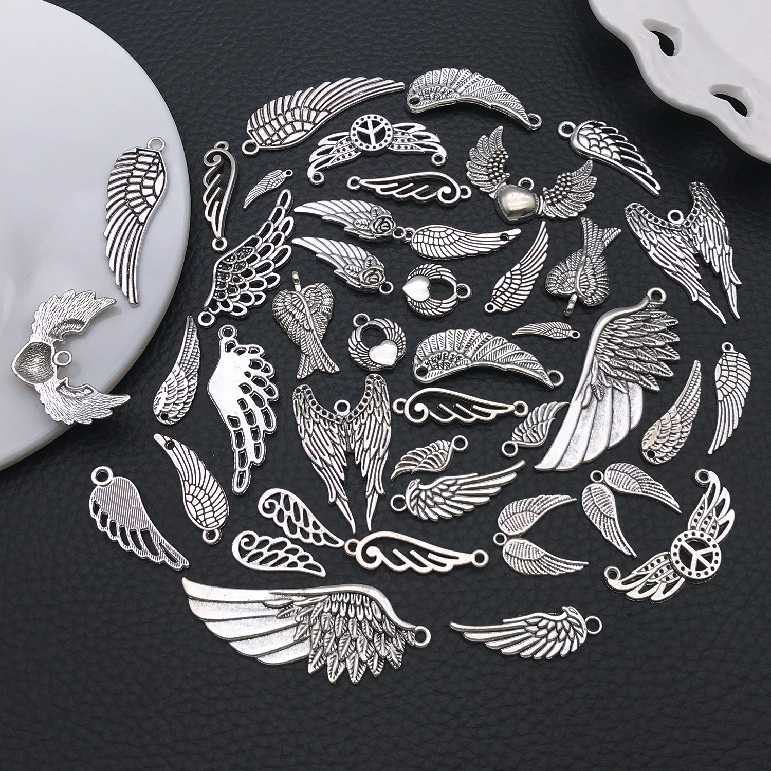 Angel Wing Charms, New 22/42 P – Vintage Fashion Tumblr Bewertung und Preis