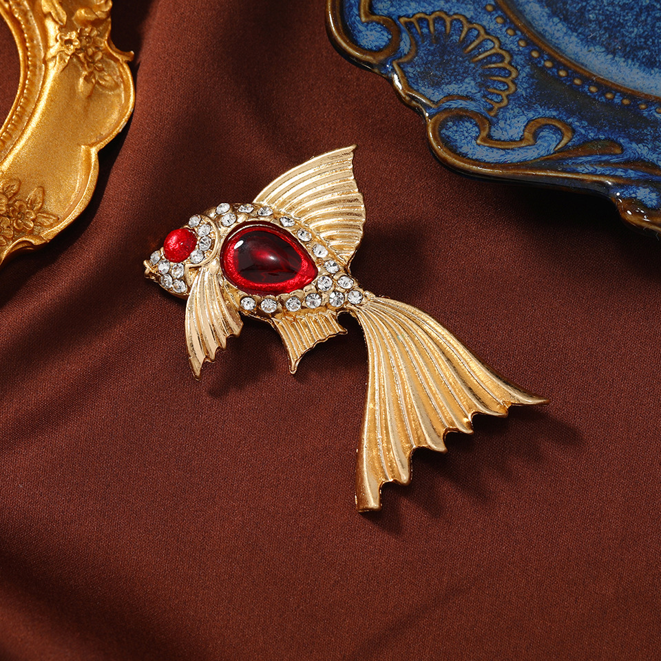 Chinese Style Vintage Goldfish – Vintage Fashion Meaning Bewertung und Preis
