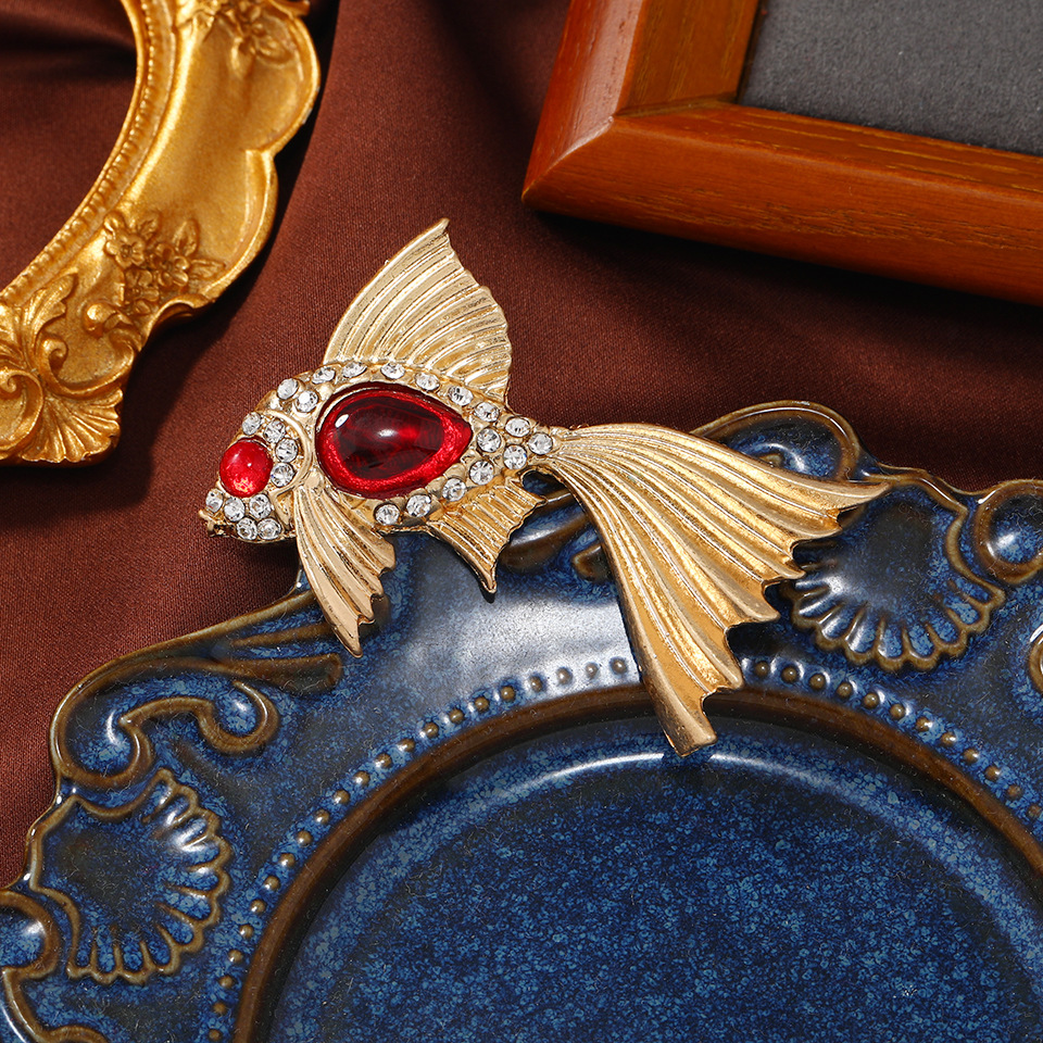 Chinese Style Vintage Goldfish – Vintage Fashion Meaning Bewertung und Preis