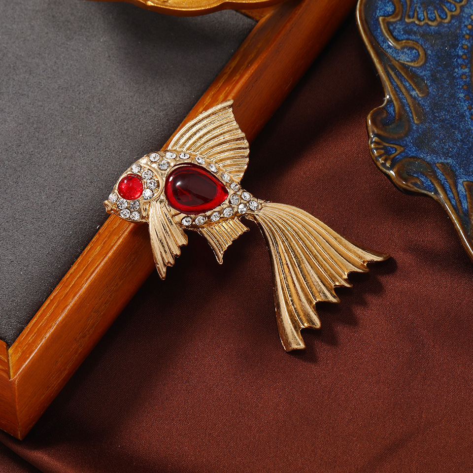 Chinese Style Vintage Goldfish – Vintage Fashion Meaning Bewertung und Preis