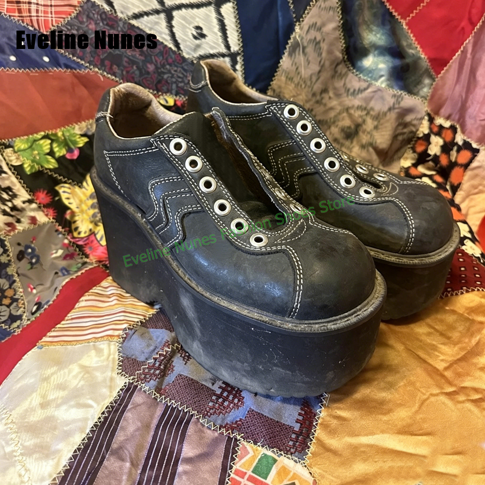 Y2K Platform Wedge Fashion Pum – Vintage Style Women Fashion Bewertung und Preis