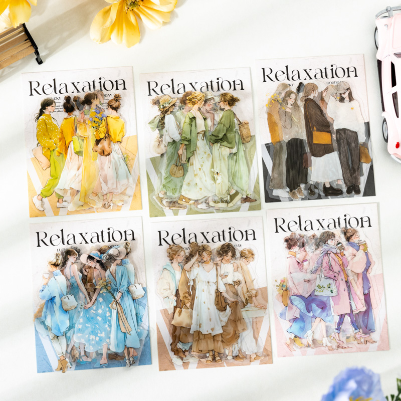 JIANQI 20 pcs/pack Vintage Cha – Vintage Fashion Journal Bewertung und Preis