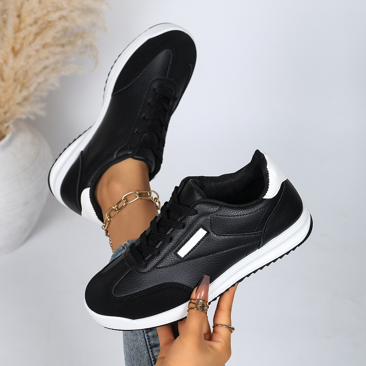 Women Sneakers Comfortable Sho – Vintage Fashion Rome Bewertung und Preis